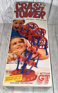 Juego Vintage ACTION Games And Toys Ltd Crash Tower 1989 Completo En Caja Retro - Imagen 1 de 14