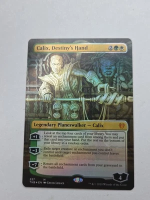 Calix, Destiny’s Hand (Borderless) FOIL X1 THB MTG - Image 1 of 2