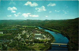 Vintage Luftaufnahme Windsor, Vermont Postkarte - Bild 1 von 2