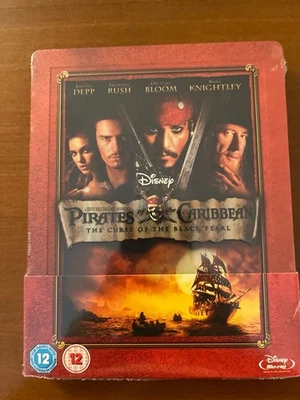 pirates of the caribbean black pearl (ZAVVI) bluray STEELBOOK (factory sealed) - Image 1 of 4