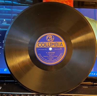 78 - PRINCE’S BAND: Royal Italian March / Il Trovatore (Columbia) - Image 1 of 2