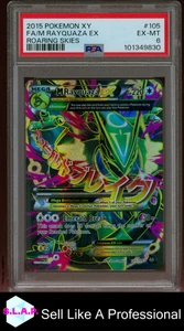 MEGA RAYQUAZA EX POKEMON - ROARING SKIES 105/108 2015 ENGLISCH PSA 6 - Bild 1 von 2