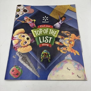 2023 WALMART Toy Gift Kids Book Catalog Christmas NEW Find Top of the List Thing - Foto 1 di 2