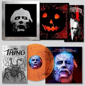 The Way Of Darkness John Carpenter Fog Halloween Vinyl Soundtrack metal case#/33 - Picture 1 of 5