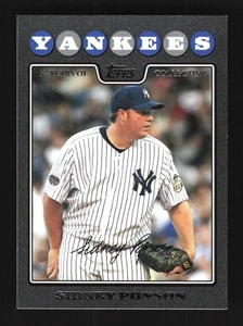 Sidney Ponson New York Yankees 2008 Topps Update Black #UH182 SN /57 - Picture 1 of 2