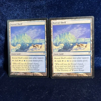 Boreal Shelf Coldsnap 144/155 MTG Magic the Gathering Uncommon Card 2 - Image 1 of 4