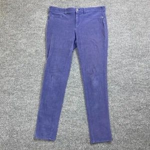 Pantaloni donna Pilcro And The Letterpress Serif in velluto a coste taglia 28 blu piccole righe - Foto 1 di 12