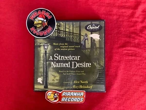A Streetcar Named Desire Original Sound Track 7" 45 RPM 4 Disc Piranha Records - Picture 1 of 16