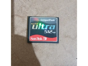 SanDisk Ultra SDCFH Reliable 512MB Digital Photography CompactFlash Memory Card - Picture 1 of 5