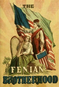 Póster de la Hermandad Feniana A4 - Rebelde republicano irlandés EE. UU. América - Imagen 1 de 1
