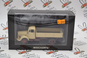 Die Cast Mercedes Benz L 3500 Tipper Truck - Beige Oxidrot / Beige Oxide Re... - Picture 1 of 2