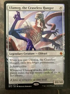 *** Ulamog, the Ceaseless Hunger *** NM - Battle for Zendikar Magic MTG - Picture 1 of 2