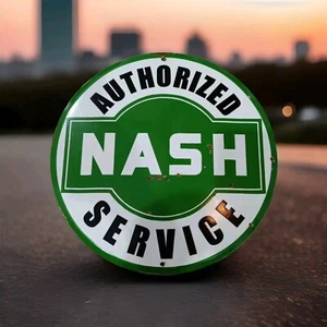 Vintage NASH Authorized Service not Porcelain 1950'S Era - Picture 1 of 15