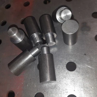 Spannbolzen 16mm 5-Set, langer Schaft 40mm, System 16, Lochtisch, Schweißtisch