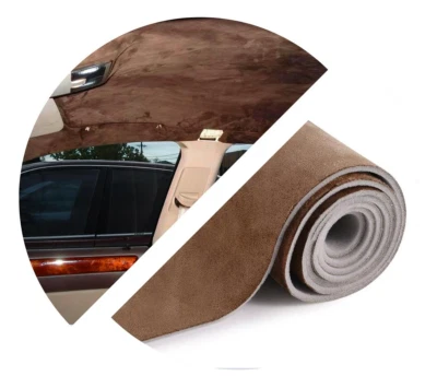 You Pick Headliner Fabric Auto Roof Lining DIY Replacement Repair Foam Backing - Image 1 of 4