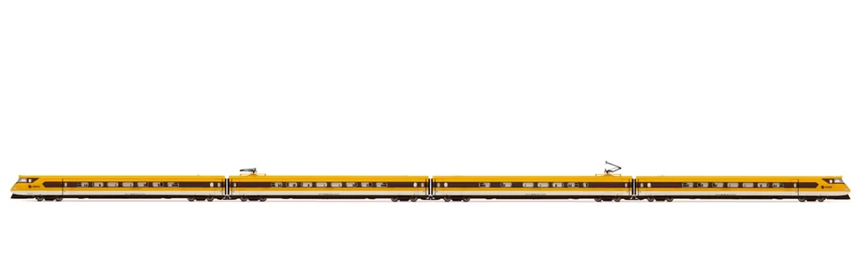 Electrotren HE2016 “Platanito” Renfe Set 4 Elements Yellow/Blue/White - Image 1 of 1