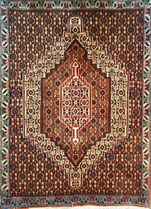 Contemporary Wool Rug (3'2" x 2'6") – Minimal Design, Maximum Impact - Picture 1 of 4