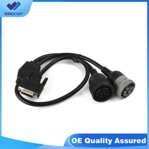 9pin & 14pin Connecter Cable for CAT ET-3 Adapter 317-7485 Split Y Service Cable - Picture 1 of 7
