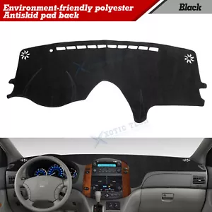 Dashboard Mat Sun Protect Cover Polyester Pad Carpet For Toyota Sienna 2004-2010 - Picture 1 of 10