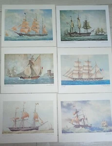 Lot 6 CARTES DE VOEUX "LA SOCIETE MARSEILLAISE DE CREDIT" 32x27 papier gaufré - Imagen 1 de 9