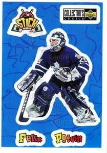 1996-97 Collectors Choice Stick Ums #11 Felix Potvin - Picture 1 of 1