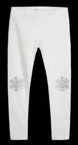 Epic Threads Girls Holiday Snowflake Leggings Angel White 6X NWT - Picture 1 of 7