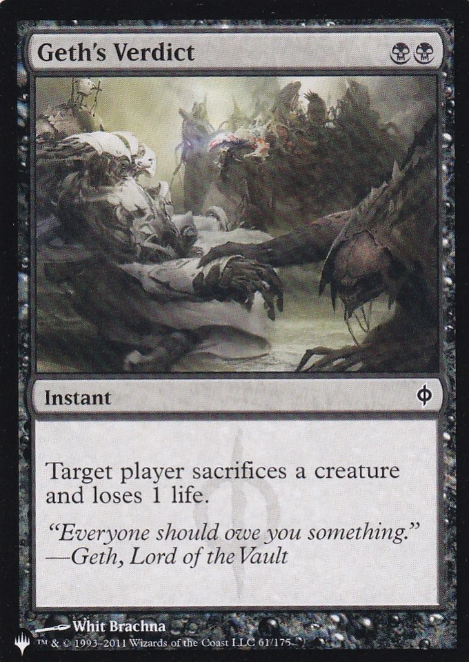 MTG Geth's Verdict NPH - Image 1 of 1