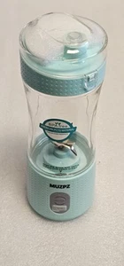 Portable Mini Travel Blender Cup Smoothies Shakes On-The-Go BPA Free Blue Muzpz - Picture 1 of 5