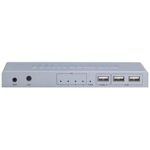 Kvm-Switch 4 Eingang 1 Ausgang 4 Port High-Definition-Multimediaschnittstel CHP - Afbeelding 1 van 23
