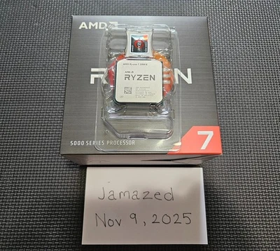 AMD Ryzen 7 5800X CPU (4.7GHz, 8 Cores, AM4) (Working, Excellent Condition) - Image 1 of 4