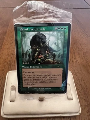 Magic The Gathering Acorde do Chamado Portuguese 30th Anniversary Foil Card - Image 1 of 4