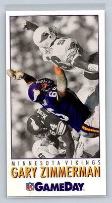 Gary Zimmerman 1992 GameDay #136 Minnesota Vikings - Image 1 of 2
