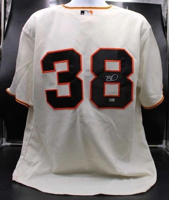 Brian Wilson Signed Majestic Jersey San Francisco Giants Autograph MLB D13200 - Image 1 of 4
