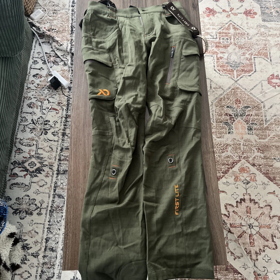 First Lite Obsidian Men's Hunting Pants Size Small Conifer Green NWOT - Image 1 of 4