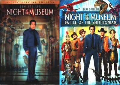 NIGHT AT THE MUSEUM DVD Movies 2007/2009 Ben Stiller , Robin Williams Foto 1 de 4