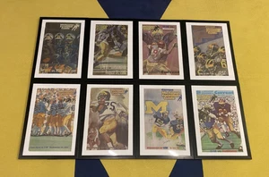 Michigan Wolverines Football / Framed Programs / Man Cave Fan Art / Memorabilia - Picture 1 of 4