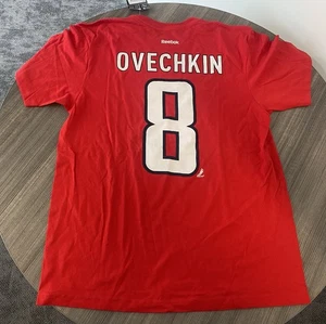 Alexander Ovechkin Washington Capitals NHL Hockey New NWT Shirt Adult Large L - Picture 1 of 2