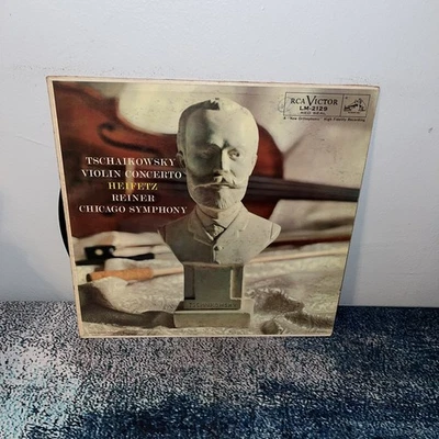 HEIFETZ / REINER Tchaikovsky Violin Concerto RCA LM-2129 Tschaikowsky VG+ 1S/1S - Image 1 of 4