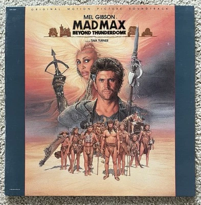 MAD MAX - OST Soundtrack LP w/ POSTER 1985 Capitol SWAV12492 TESTED Vinyl * /EX - Image 1 of 4