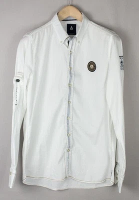 Camisa informal formal manga larga GAASTRA para hombre talla S Foto 1 de 4