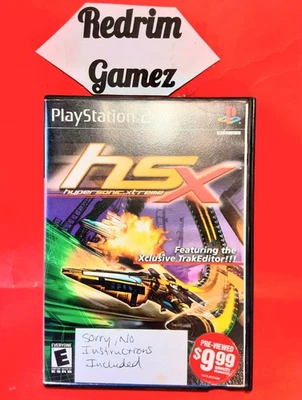 Hyper Sonic Xtreme Black Label PS2 Video Games Arcade Racing - Image 1 of 3
