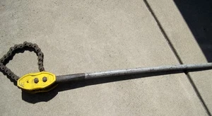 ARMSTRONG TOOLS Nr. 33 KETTENROHRZANGENSCHLÜSSEL, 3/4 bis 4" KAPAZITÄT, USA - Bild 1 von 3