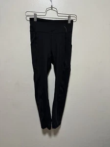 Lululemon Women's Invigorate HR Crop Leggings 23” LW6BDVS Black Size 4 NWOT - Picture 1 of 6