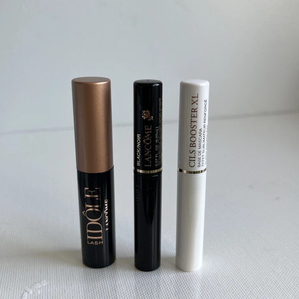 Trio Of Lancome Definicils Mascara + Cils Booster XL Base + Idole Mascara Travel - Image 1 of 1