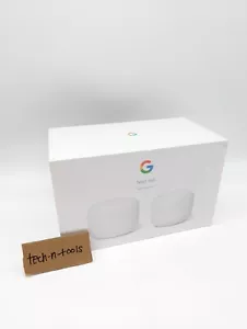 Google Nest GA00822-US Wifi Router and Point Snow H2D H2E New Factory Sealed - Picture 1 of 6