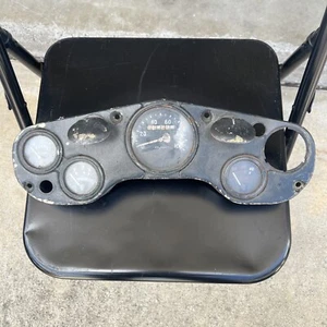 Vintage Soviet Russian ? Military  Vehicle tank instrument Cluster Dash Bezel - Picture 1 of 12