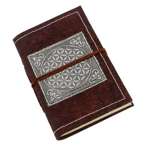 Diary Poetry Album Wood-Free Notebook Flower of Life 17x12cm - Picture 1 of 3