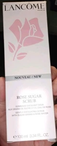 Lancome Rose Sugar Scrub Gentle Exfoliating Scrub Full Size 3.34oz/100ml SEALED - Picture 1 of 1