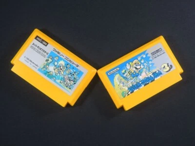 Super Mario bros Famicom Nintendo Japan FC NES Japanisch Authentic 2 Spiel ge... - Bild 1 von 4