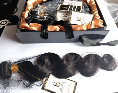 Human Hair Bundles Bodywave Free Gifts - Image 1 of 4